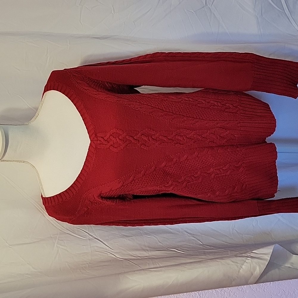 Red XL DKNY sweater
